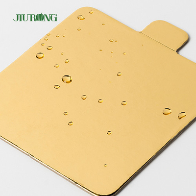 14mm سمك مربع جولة كعكة المجلس تخصيص حجم MDF