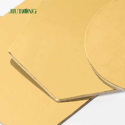 14mm سمك مربع جولة كعكة المجلس تخصيص حجم MDF