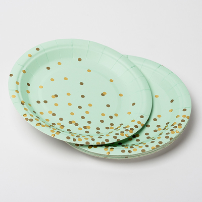 لوحات ورقية مضادة للتحلل قابلة للتحلل من FSC بتصميم Golden Dot