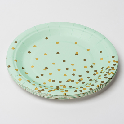 لوحات ورقية مضادة للتحلل قابلة للتحلل من FSC بتصميم Golden Dot