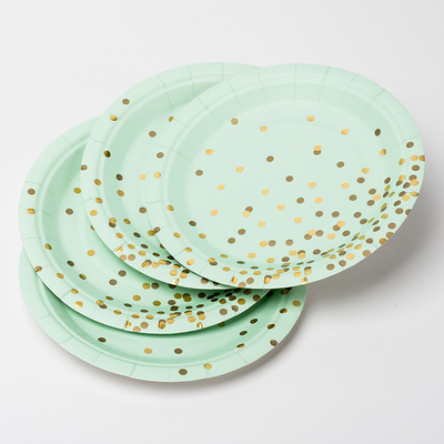لوحات ورقية مضادة للتحلل قابلة للتحلل من FSC بتصميم Golden Dot