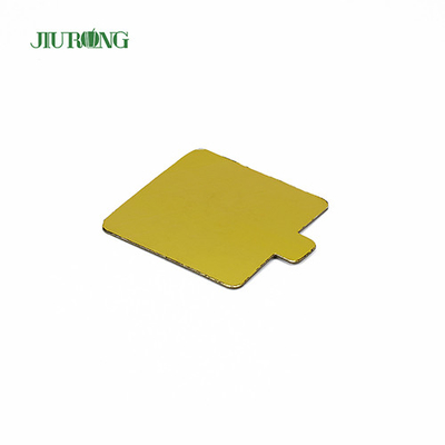 لوح كعكة مستطيل MDF ذهبي قابل لإعادة الاستخدام يمكن التخلص منه 100 * 65 مللي متر مقاوم للدهون