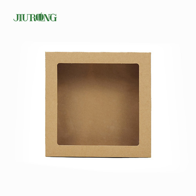 Jiurong ODM صديقة للبيئة الوجبات الجاهزة التعبئة والتغليف علبة الطعام المموج القابلة للتحلل الحيوي
